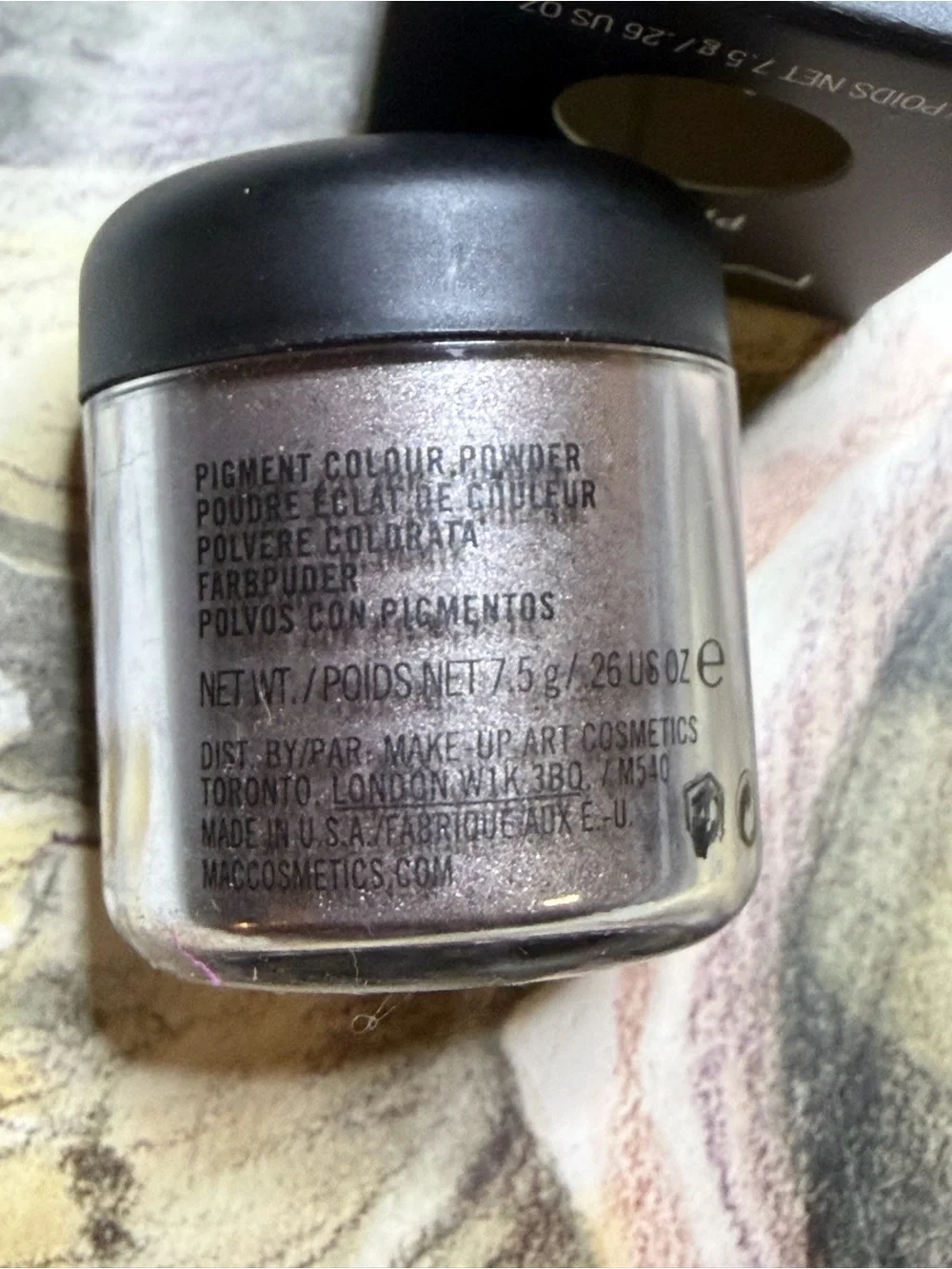 MAC COSMETICS BNIB SWEET SIENNA PIGMENT RARE 7.5g jar!